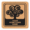 5" Square Cork Coasters